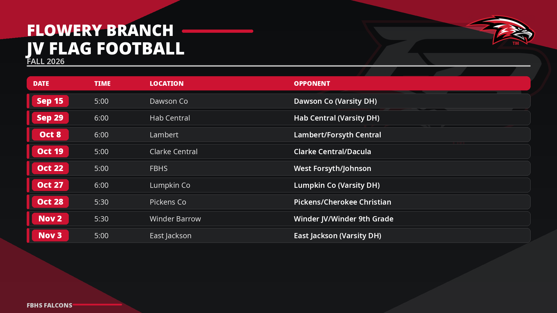 FBHS_JV_Flag_Football_Schedule_2026
